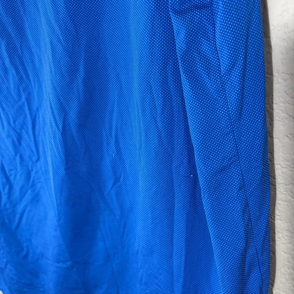 Rhone Polo Shirt Men's Blue Short Sleeve Sz L Golf Outdoor Casual Quiet Luxury - Picture 6 of 9